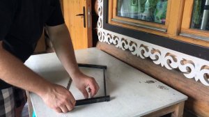 Сверхлёгкая Лучковая Ураган Пила - сборка пилы