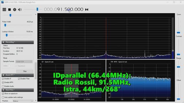 25.05.2020 07:15UTC, [Local], Радио России, Истра, 91.5МГц, 44км