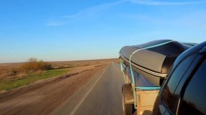 Волгоградское водохранилище. Апрель 2019