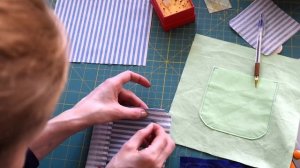 Обработка накладного кармана