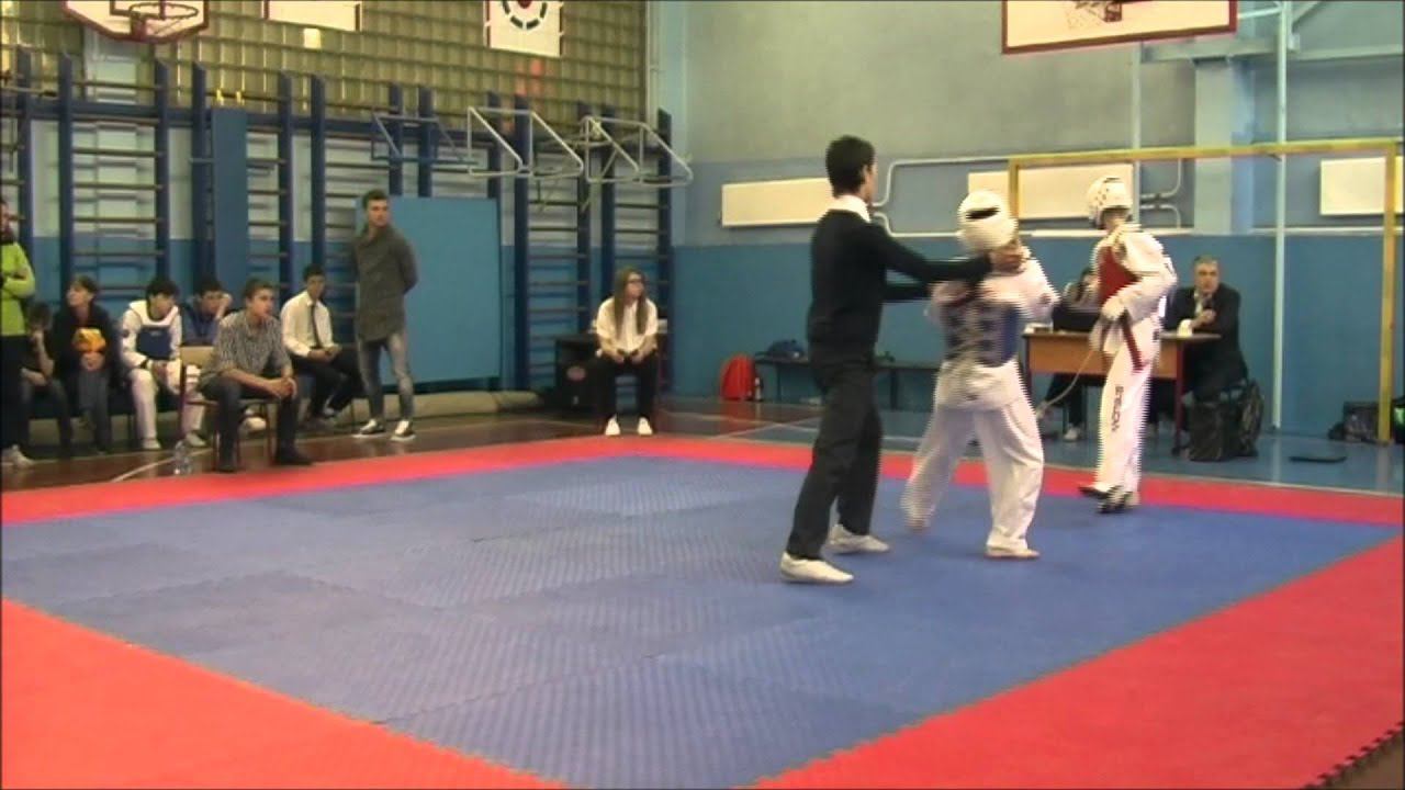 Taekwondo WTF. V Открытое Первенство района Кузьминки. 29.03.2015. Омаров-Яковлев.