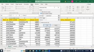 Use of Advance Filter in MS Excel | GIT Education