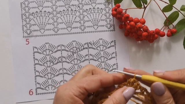 Как читать схемы вязания крючком, часть вторая