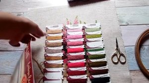 "Шотландский вереск" от "Риолис" (а.1324). Завершение работы. Вышивка крестиком