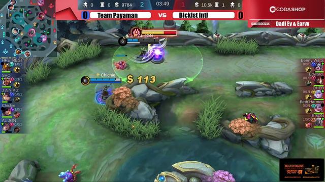 Team Payaman vs Blcklst Intl Game 1 Just ML Cup Day 7 (BO3) | Mobile Legends