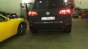 Touareg 4.2 TDI exhaust/выхлоп Cargraphic