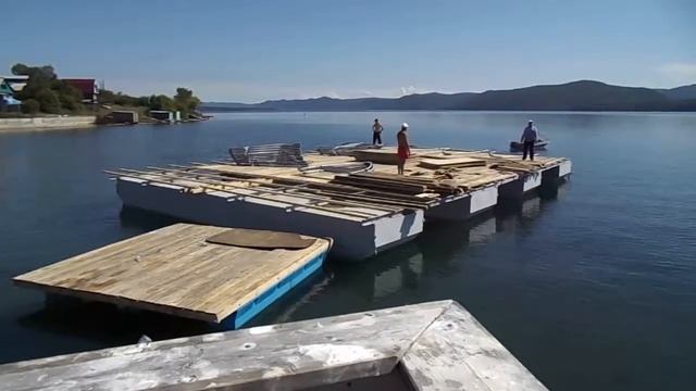 Metal Pontoon, Floating Cafes, понтон металлический