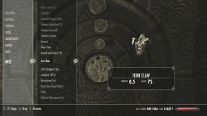 How to get Iron Claw item - Skyrim