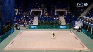 Яна Кудрявцева - булавы, многоборье, КМ Бухарест 2015