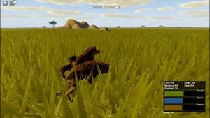 Leopard vs hyena clan ROBLOX Wild Savanna