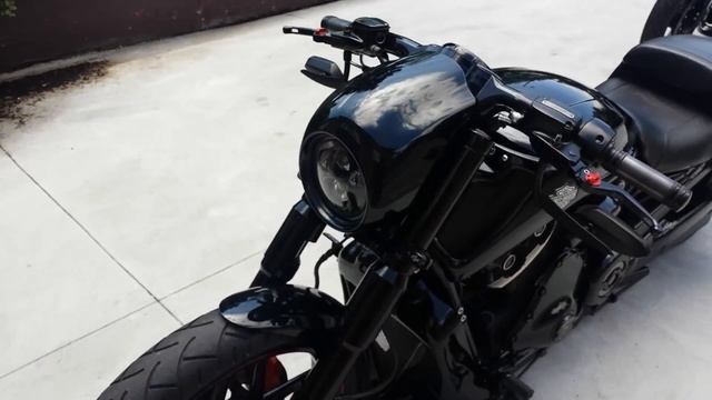 Harley Nightrod Muscle - Custom (New Air ride, Exhaust, Rims) смотреть онлайн