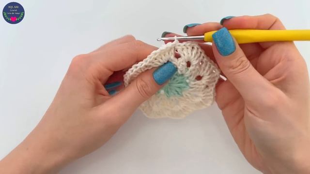 QUADRADINHO DE CROCHÊ DELICADO E FÁCIL смотреть онлайн