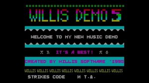 JAWS Demo 5 - Willis Software [#zx spectrum AY Music Demo]