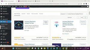 How to increase media upload size in wordpress
