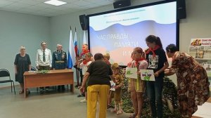 ⚡Встанем! Назар Красюков на встрече с ветеранами и волонтёрами Ивнянского района.