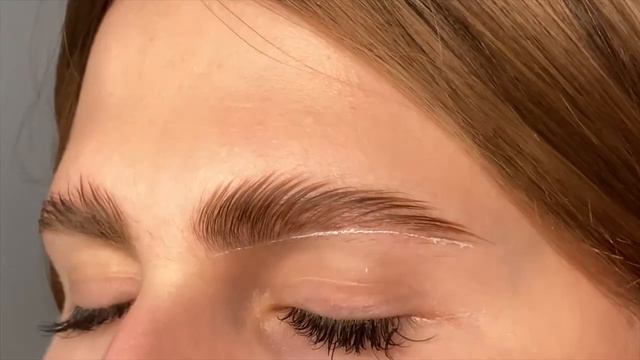 Эскиз бровей броу пастой. Brow паста. Тонкие линии. Правила. Разметка бровей.