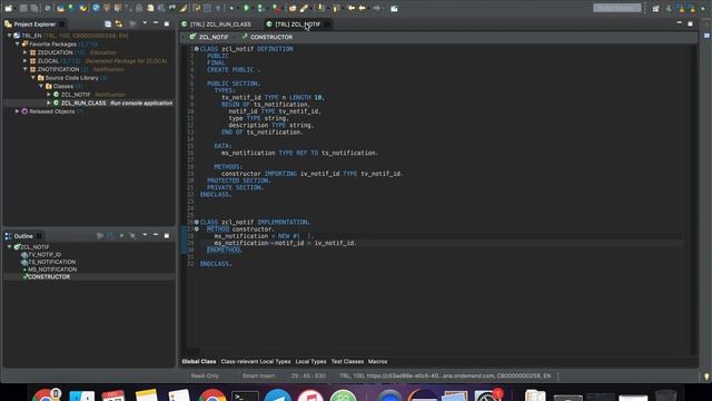 OO ABAP урок 02 - Инкапсуляция смотреть онлайн
