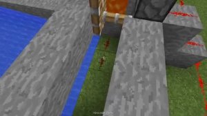 Как сделать генератор обсидиана в Minecraft.