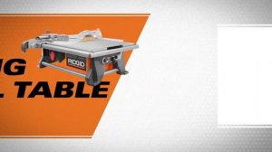 RIDGID 6 5 Amp Corded 7 in  Table Top Wet Tile Saw R4021   T