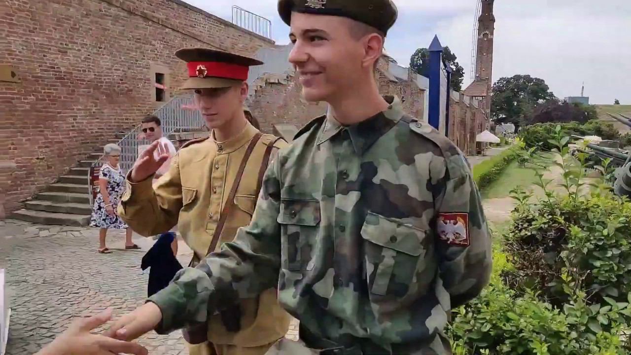 Белград, Сербия. Крепость Калемегдан и парк.