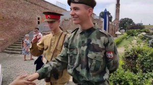 Белград, Сербия. Крепость Калемегдан и парк.