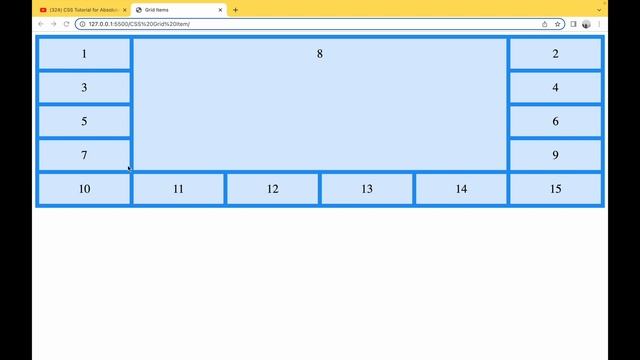 CSS Tutorial : CSS Grid Item | Web Development in Nepali | CSS in Nepali