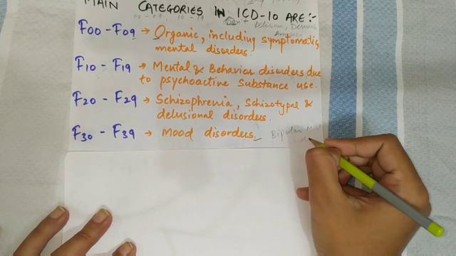 ICD-10 CLASSIFICATION OF MENTAL DISORDERS WITH MNEMONIC| Easy trick to learn | ADVANCE NURSING TIP' смотреть онлайн