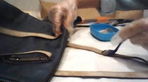 Реставрация ручек сумочки