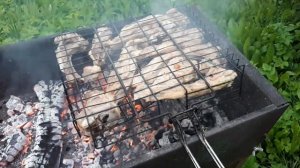 Каре ягненка на мангале