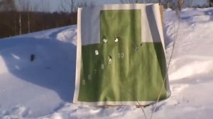 Пуля похожая на BRENNEKE отстрел с дульного сужения 1.0 мм (чок).