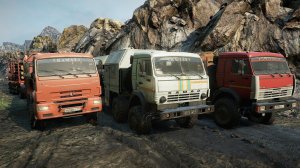 SnowRunner обзор Камаз 6350 Приватный мод 4K