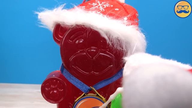 НОВОГОДНИЙ СЛАЙМ АНТИСТРЕСС ДЛЯ ЖЕЛЕЙНОГО МЕДВЕДЯ ВАЛЕРЫ смотреть онлайн