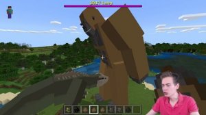 КИНГ КОНГ В МАЙНКРАФТ GODZILLA VS KONG MINECRAF