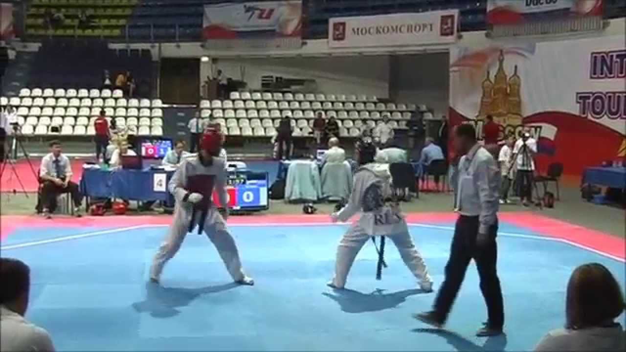 Taekwondo WTF. Russian Open 2014. 13.09.2014. Юртаев-Ghahremanloo Meisam