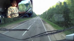 В рейс с сыном. Стажировка молодых бойцов.