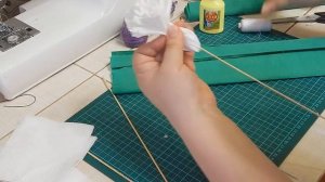 Гвоздики из салфеток - мастер класс