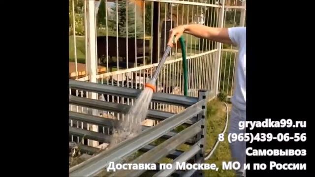 Обязательно поливаем компост Оцинкованный компостер Плодородие от Грядка99 смотреть онлайн