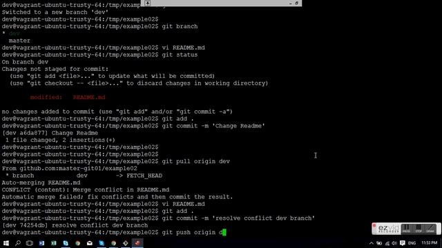 Thao tác với Git Branch và Tag смотреть онлайн