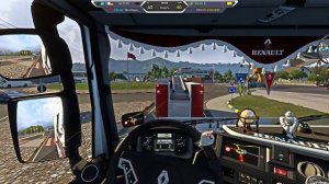 ETS 2 1.50 Северная Македония-Италия город Скопье-Таранто грузовик Renault T