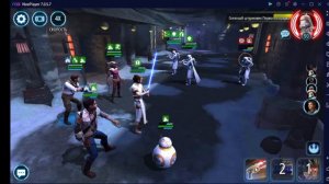 Star Wars galaxy of Hero - Гайд на Легенду Рей (1 Этап)