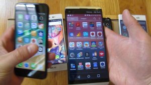 Screen Size 6.0" vs 5.8" vs 5.7" vs 5.2" vs 4.7" Phones Comparison Side by Side