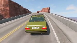 Автомобили потерявшие управление - BeamNG Drive