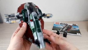 Обзор на ЛЕГО звездные войны75312- Звездолет Бобы Фетта /star wars/ Starship Boba Fett