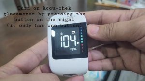 How to use Accu-chek Instant Glucometer