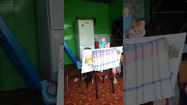 Спектакль. Сказка про козлят. Исполняет Анна! смотреть онлайн