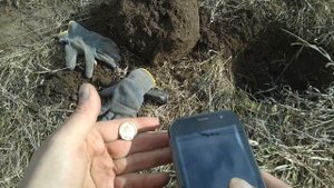 Поиск с Эквинокс 800. Снизил до минимума скорость и опять находки!