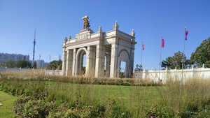 ВДНХ. 23 сентября 2023 года. Мой взгляд через цветущую осень.