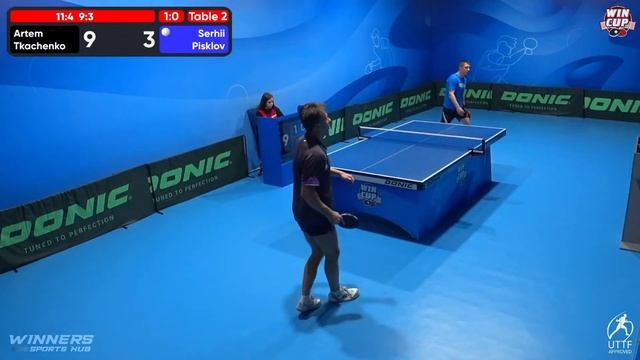18:45 Artem Tkachenko - Serhii Pisklov West 4 WIN CUP 25.11.2023 | TABLE TENNIS WINCUP смотреть онлайн