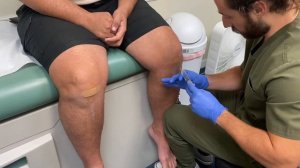 Обезболивающий укол в колено США 