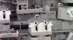 1:200 Scale Missouri By Trumpeter Build Video 29